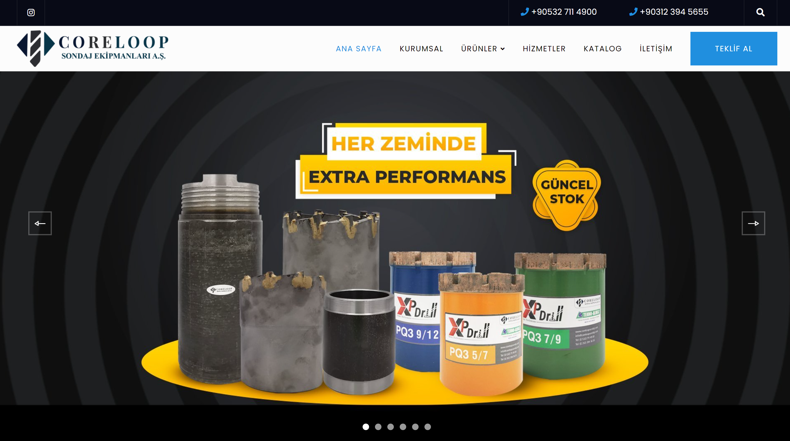 Coreloop Sondaj Website Setup